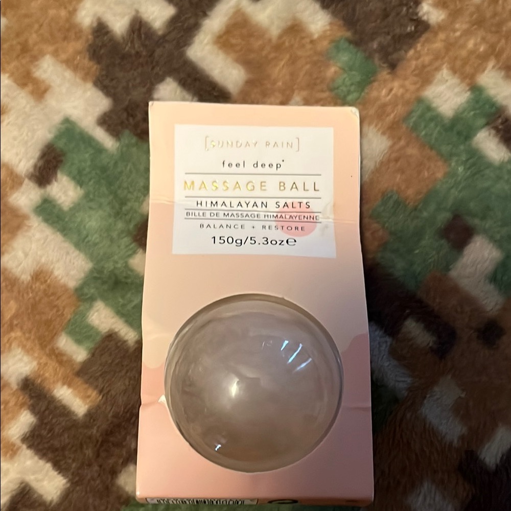 Sunday Rain Himalayan Salt Massage Ball